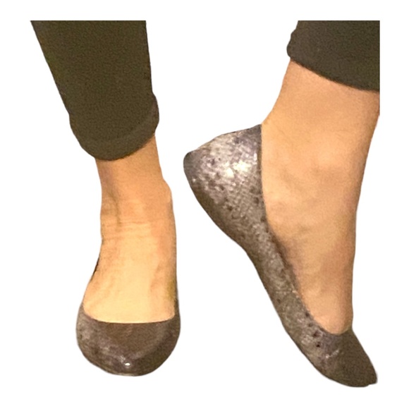 Nine West snakeskin pointed toe  ballet flats. Sz 6.5 - Picture 5 of 16